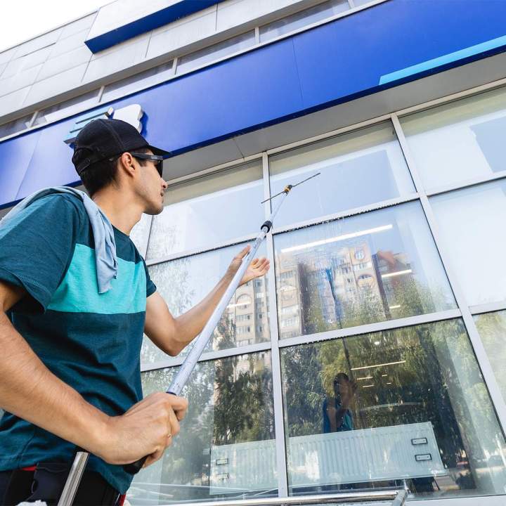 Lavage vitres boutiques Toulouse